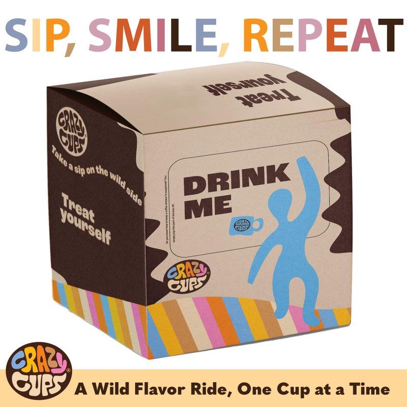 Crazy Cups Flavored Coffee in Single Serve Coffee Pods - Flavor Coffee Variety Pack for Keurig K Cups Machine, 20 Count - Image 3